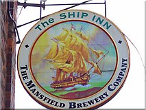 TA2068 : Sign for the Ship Inn, Sewerby by Maigheach-gheal
