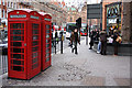 Phone Boxes on Brompton Road