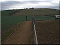 NT8837 : View S from Pipers Hill monument by Stanley Howe