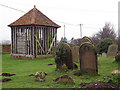 Bell-cage for single bell, Wrabness church