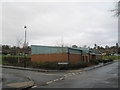 Junction of Playing Field Close and Weycombe Road