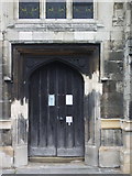 TL0549 : St Mary's Church, Bedford, Doorway by Alexander P Kapp