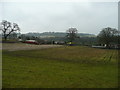 View south of the A53