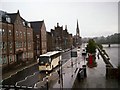 A Rainy Day in Tay Street, Perth.