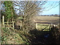 Path junction at Malvern Wells