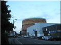 Emsworth Gasometer as seen from Palmers Road