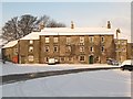 The Dale Hotel under snow