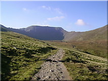 NY3515 : Path to Red Tarn by Michael Graham