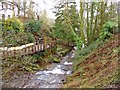 Afon Gofal southeast from Glandwr Bridge