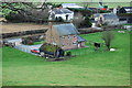 Cottage beside the B4396 at Banhadla