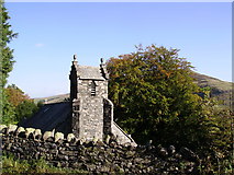 NY3922 : Matterdale Church Tower by Michael Graham