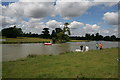 Hovercraft racing at Claydon House