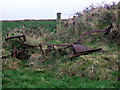 Old plough near Puncheston