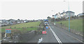 Roadworks in Porthmadog Road, Criccieth