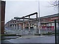 Demolished part of works, Birley Street, Blackburn