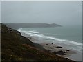 Whitsand Bay Cornwall  in the Winter