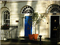 TQ2982 : Doorways in Fitzroy Square by Stephen McKay
