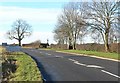 Smockington Lane enters Warwickshire