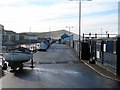 SN5881 : Aberystwyth Harbour Quay by John Lucas