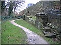 Roman masonry and the city walls