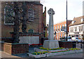 Billericay War Memorial, junction of Chapel Street and High Street