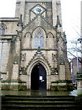 SD5429 : The Minster of St John the Evangelist, Church Street, Preston, Porch by Alexander P Kapp