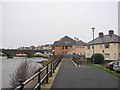 SN5881 : Riverside, Aberystwyth by John Lucas