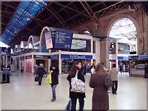 TQ2879 : London Victoria Station Concourse by Stacey Harris