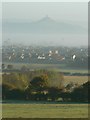 Street and Glastonbury Tor from Walton Hill