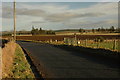 Country road near Logie Newton