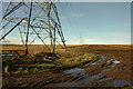 Powerlines and farmland