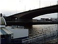 Kingston Bridge over River Clyde