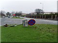 Felled sign on Great Western Road