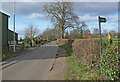 Wykin Road towards Wykin, Leicestershire