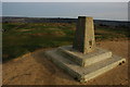 Trig point on Painswick Beacon