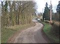 Cooper Road  northeast of Coddenham