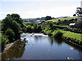 View up river from Frank