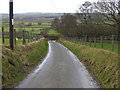 Lane near Wern-felen farm