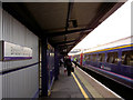 First Great Western train from London Paddington waiting at Bristol Parkway