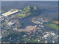 NS3974 : Dumbarton Rock from the air by Thomas Nugent