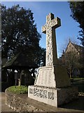 SX9165 : War memorial, St Marychurch by Derek Harper