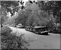 Derelict houseboats above Lock No 1, Basingstoke Canal