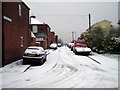 Snow covered road