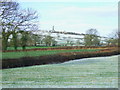 Snowy fields at Parkhead