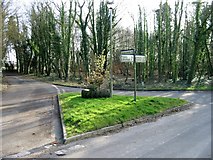 TR2951 : School Road junction from Pike Road by Nick Smith