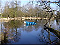 TQ1355 : Pond, Spring Grove by Colin Smith