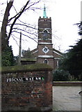 TQ2685 : Hampstead parish church by Natasha Ceridwen de Chroustchoff