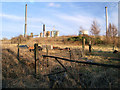 Gate and chimneys