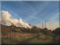 Steam release from Monckton Coking Works