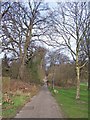 Footpath towards Bobbing from Grove Park